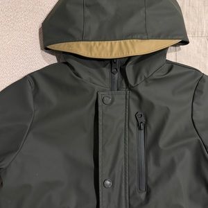 Zara Boys Size 7 Rubberized Rain Coat